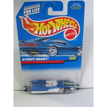 Hot Wheels 1:64 Street Beast blue white HW1998